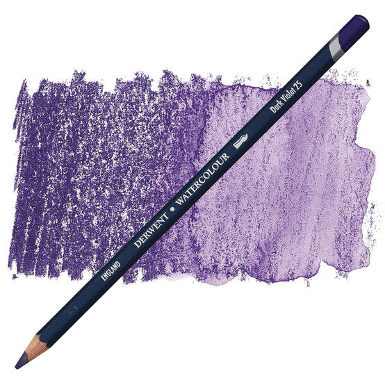 DERWENT WATERCOLOUR PENCIL DARK VIOLET - Al Masam Stationery LLC Main image