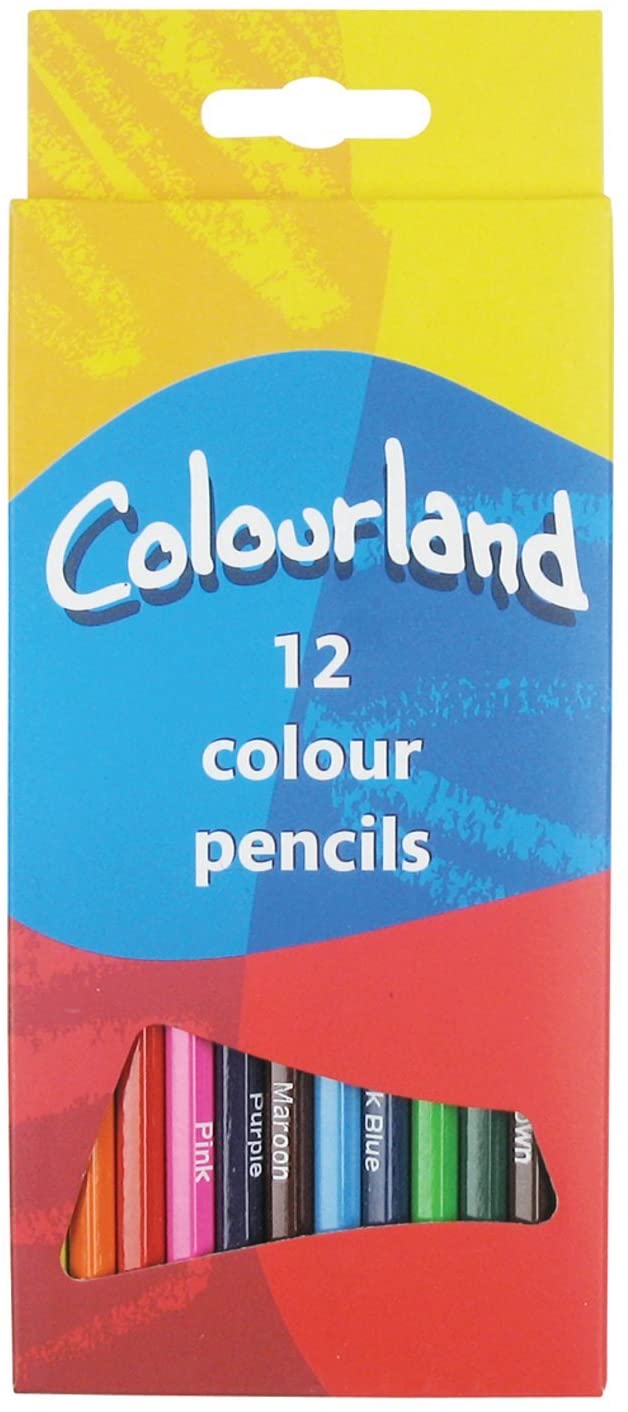 Colourland Colouring Pencils, Set of 12, Main image