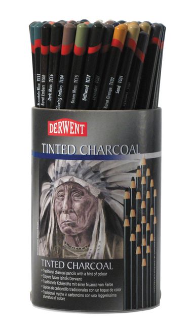 Derwent Charcoal Pencils - Al Masam Stationery LLC Main image