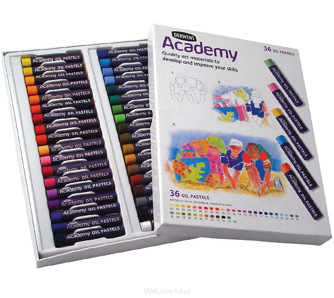 Derwent Academy Oil Pastel Set of 36 Secondary image