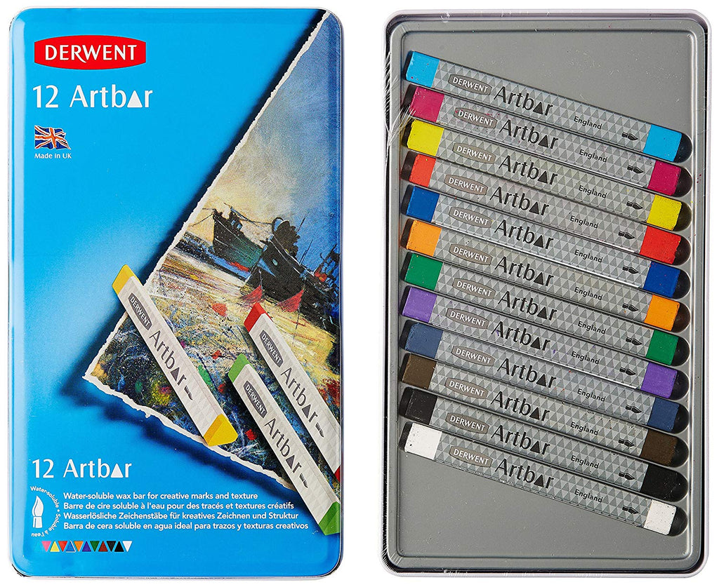Derwent Artbar - Tin of 12 - Al Masam Stationery LLC