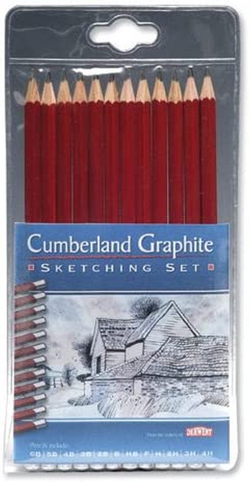 Derwent B Cumberland Graphite Pencil - Al Masam Stationery LLC Main image