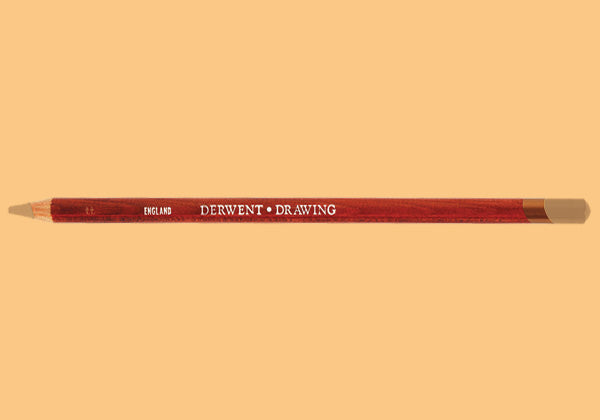 Derwent Drawing Pencil Light Sienna - Al Masam Stationery LLC Main image