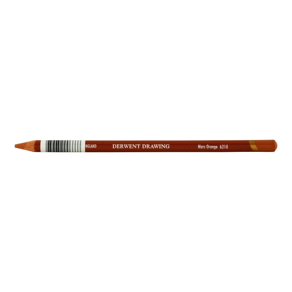 Derwent Drawing Pencil Mars Orange - Al Masam Stationery LLC Main image