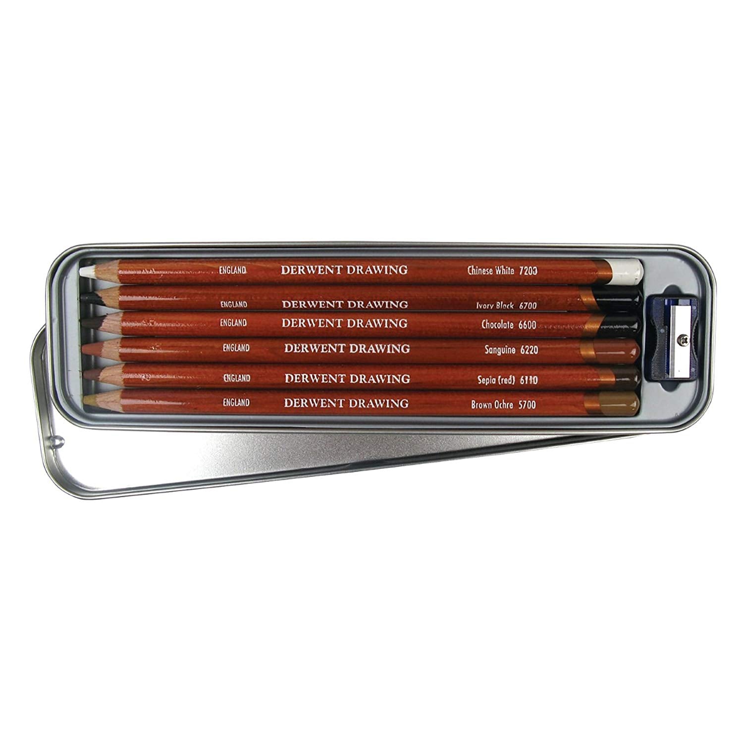 Derwent Drawing Pencil - Tin of 6 Secondary image