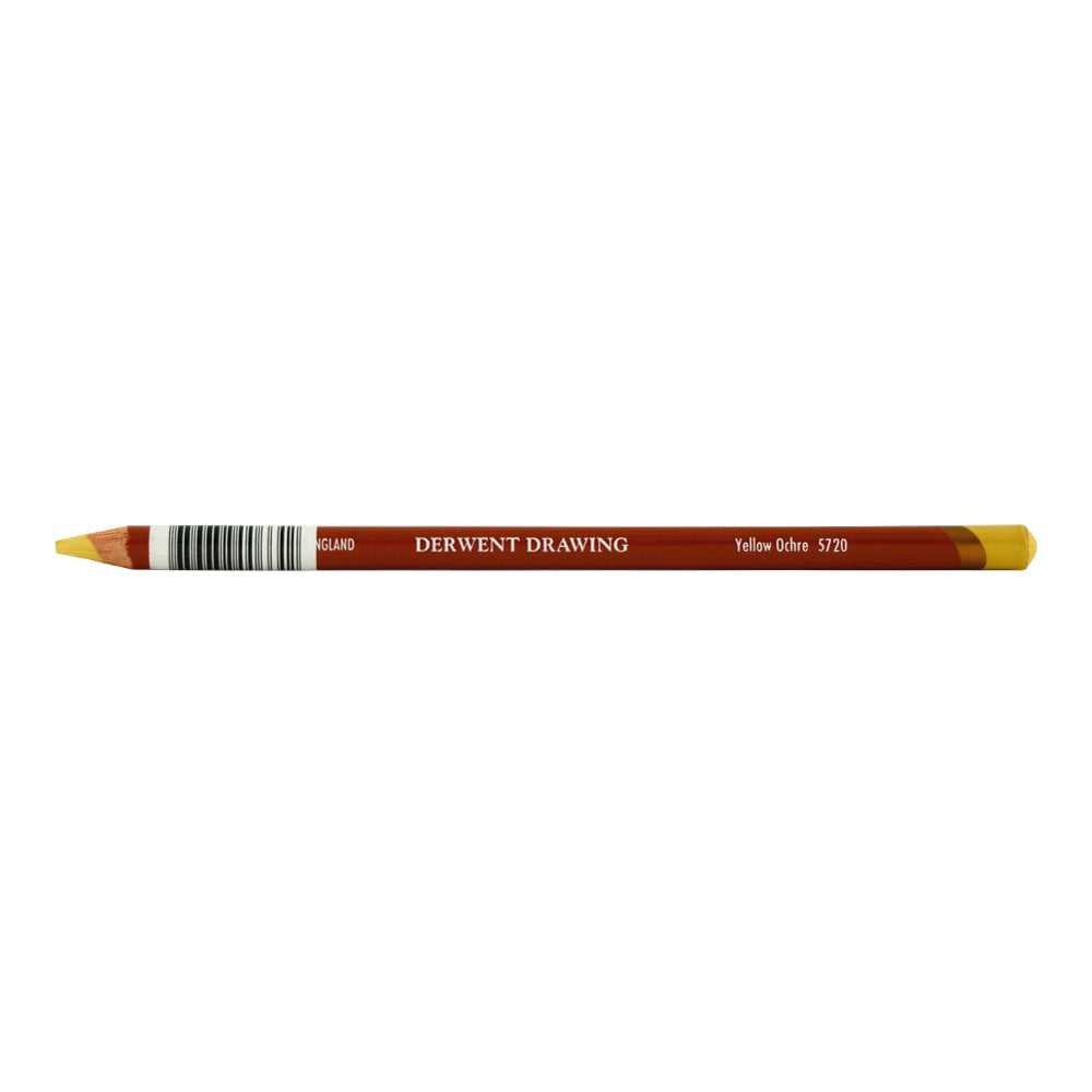 Derwent Drawing Pencil Yellow Ochre - Al Masam Stationery LLC Main image