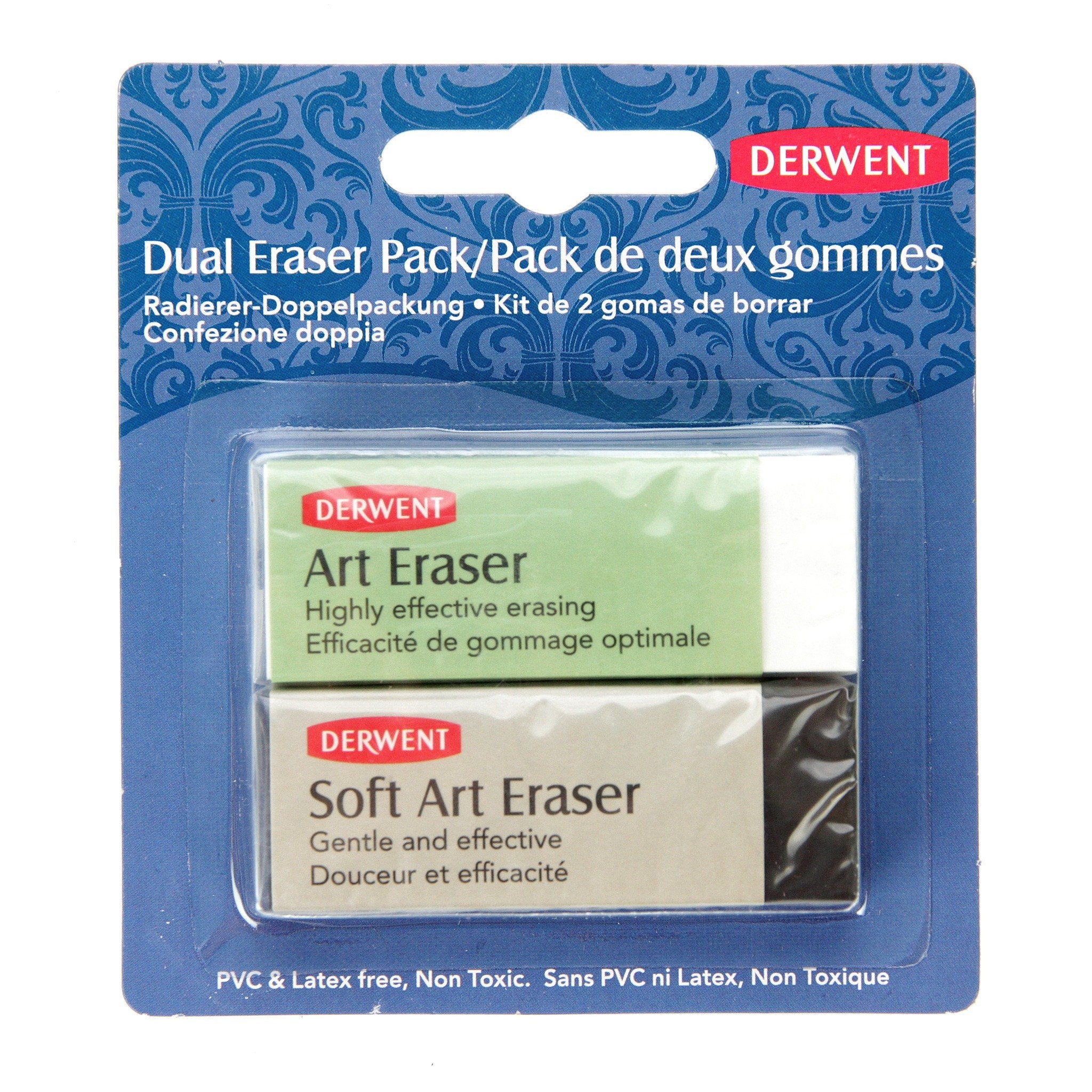 Derwent Dual Eraser Pack of 2 - Al Masam Stationery LLC Main image