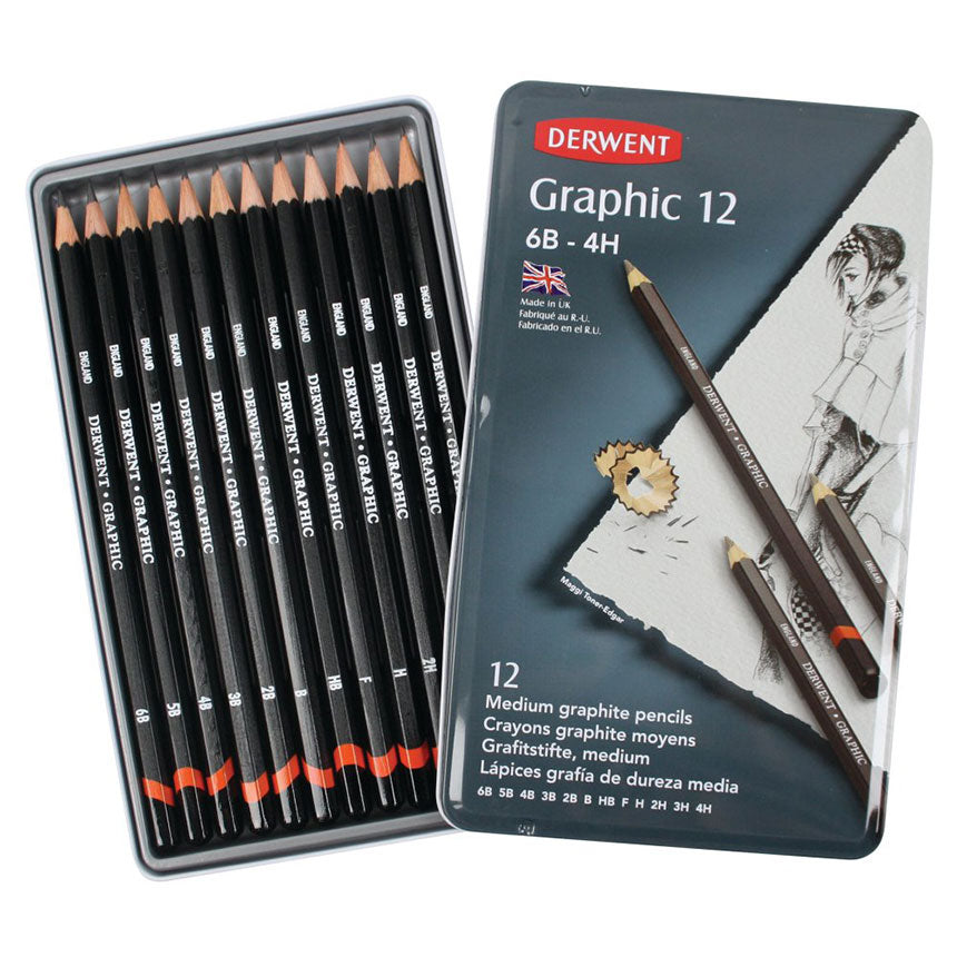 Derwent Graphic Designer Medium Pencil - Al Masam Stationery LLC Main image