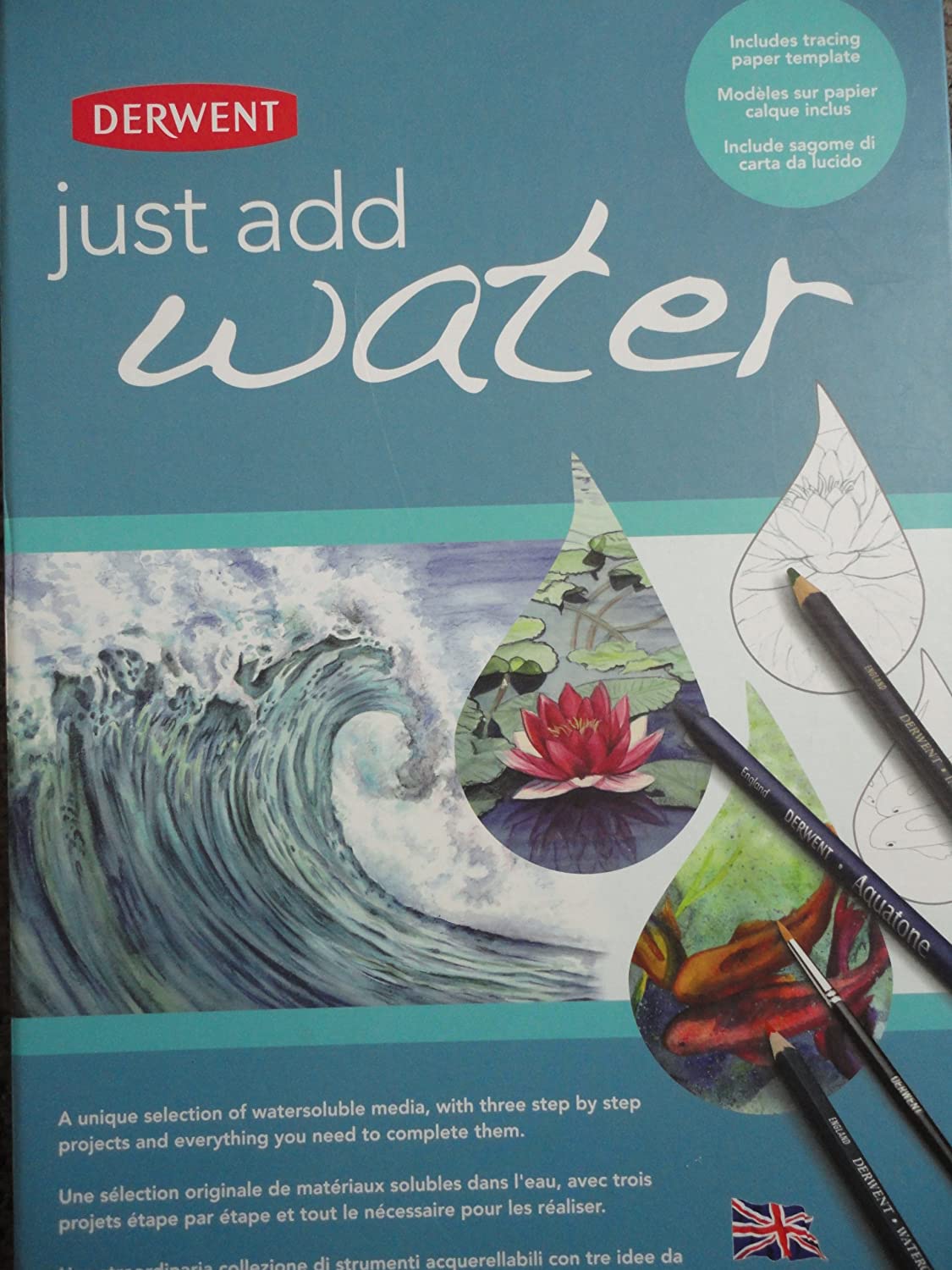 Derwent Just Add Water Set - Al Masam Stationery LLC Main image