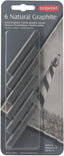 Derwent Natural Graphite Blister Solid Graphite Sticks (Set of 6) - Al Masam Stationery LLC