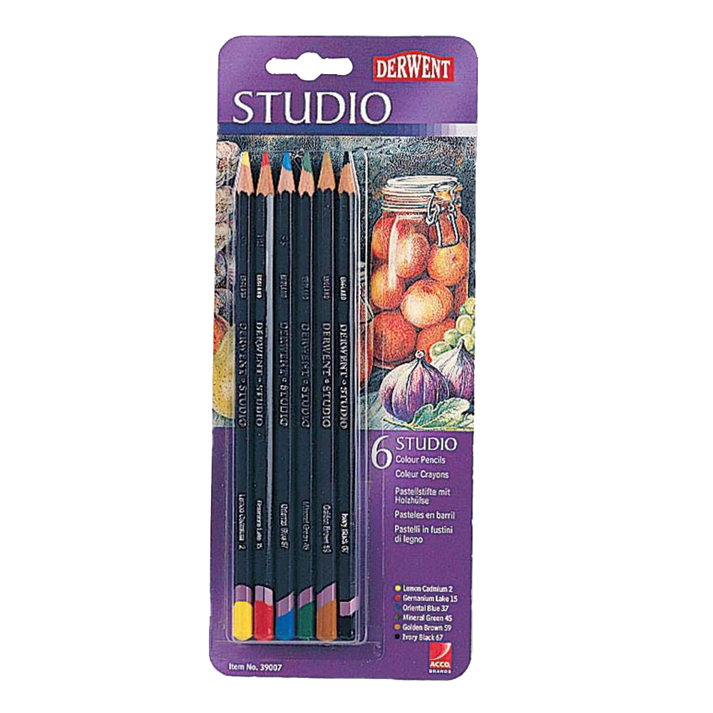 Derwent Pencil Blister Pack - Studio - Al Masam Stationery LLC Main image