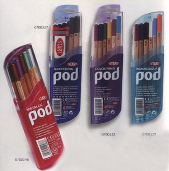 Derwent Start Colouring Pod 12pcs - Al Masam Stationery LLC Main image