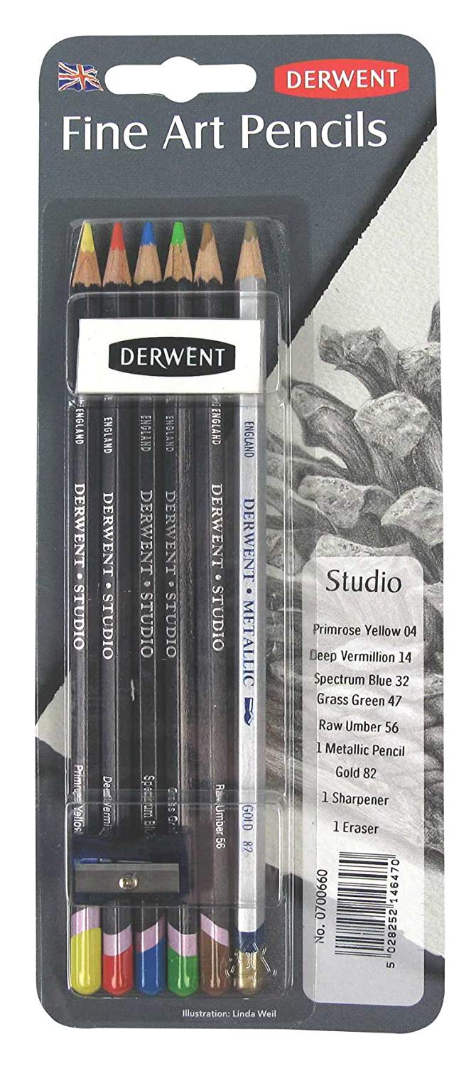 Derwent Studio Mixed Media Blister Pack - Al Masam Stationery LLC Main image
