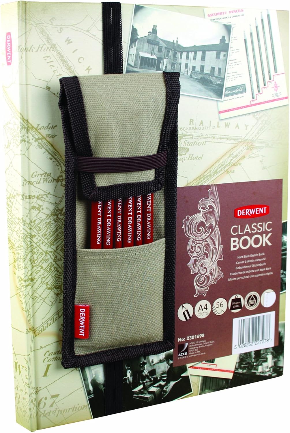 Derwent Traveller Canvas Pencil Pouch - Al Masam Stationery LLC -  - 