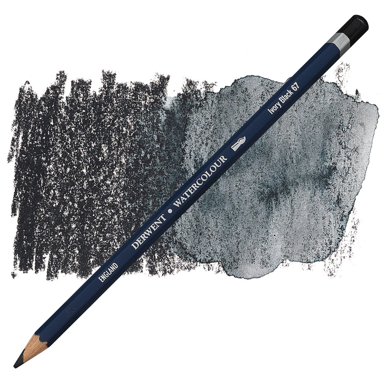DERWENT WATERCOLOUR PENCIL IVORY BLACK - Al Masam Stationery LLC Main image