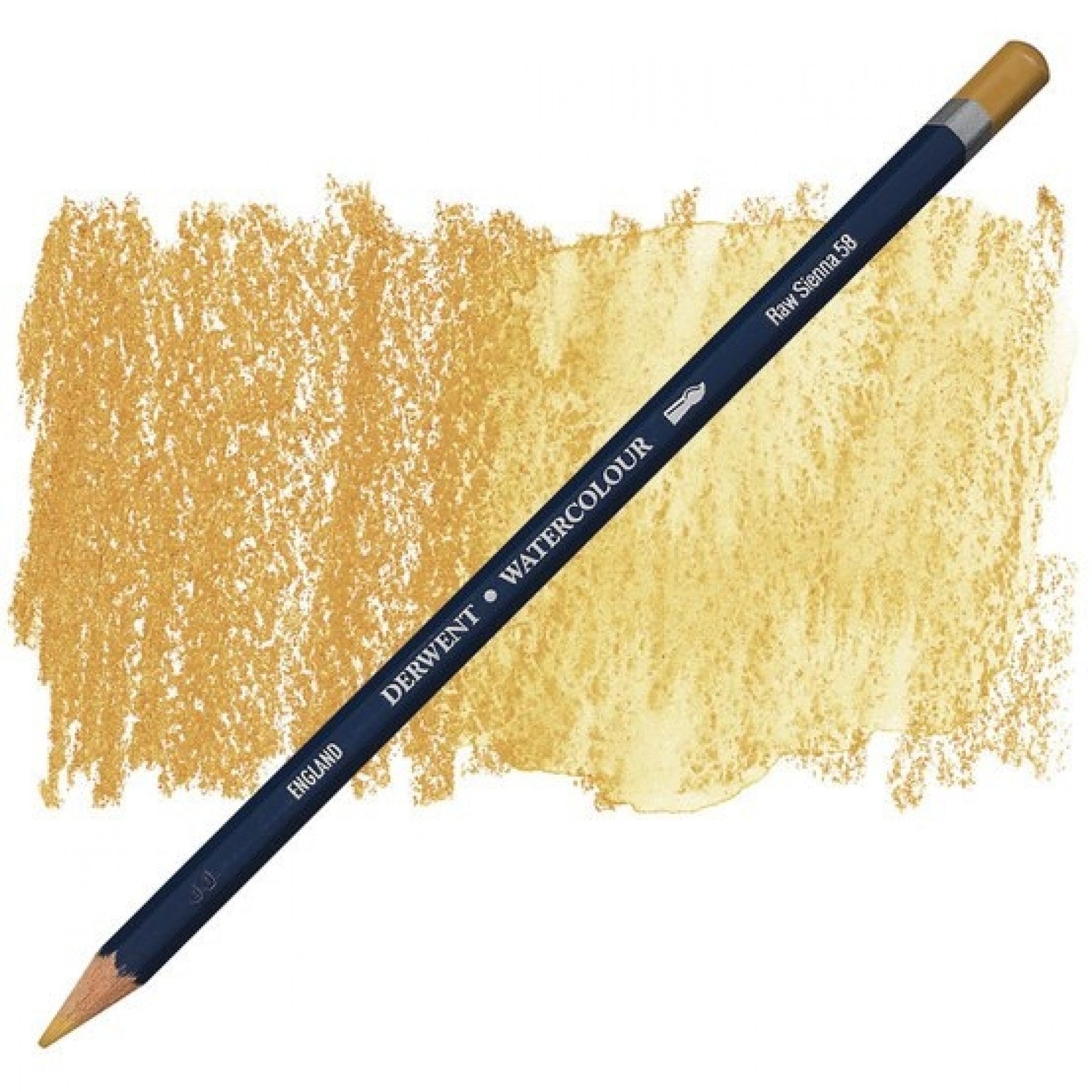 Derwent Watercolour Pencil - Raw Sienna - Al Masam Stationery LLC Main image