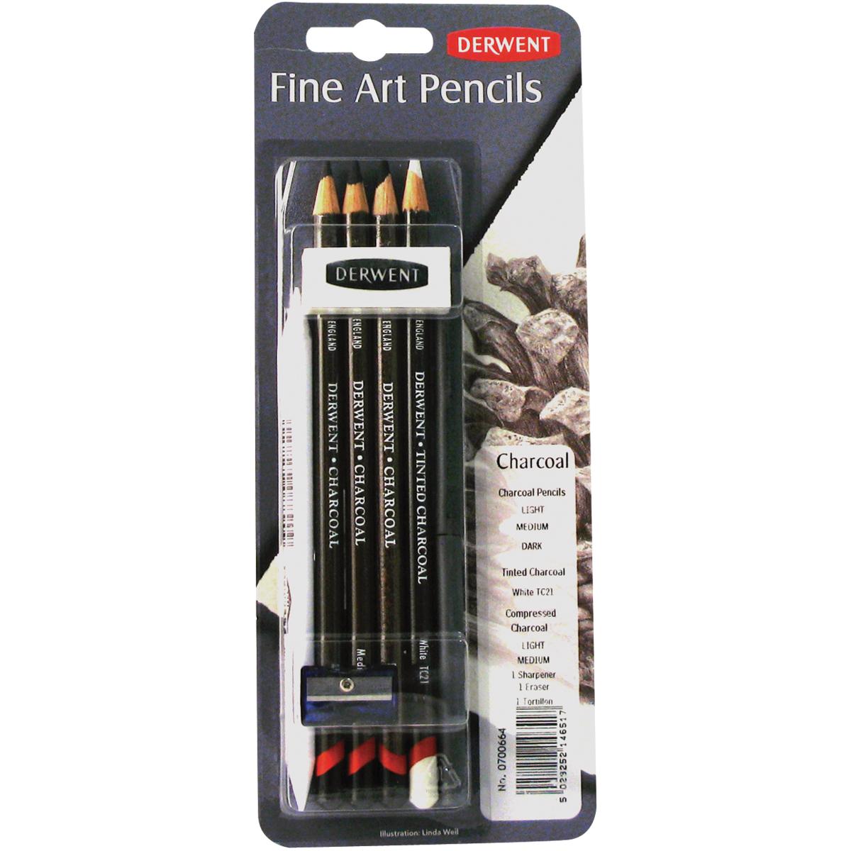 Derwent Charcoal Mix Media Pencil - Al Masam Stationery LLC Main image