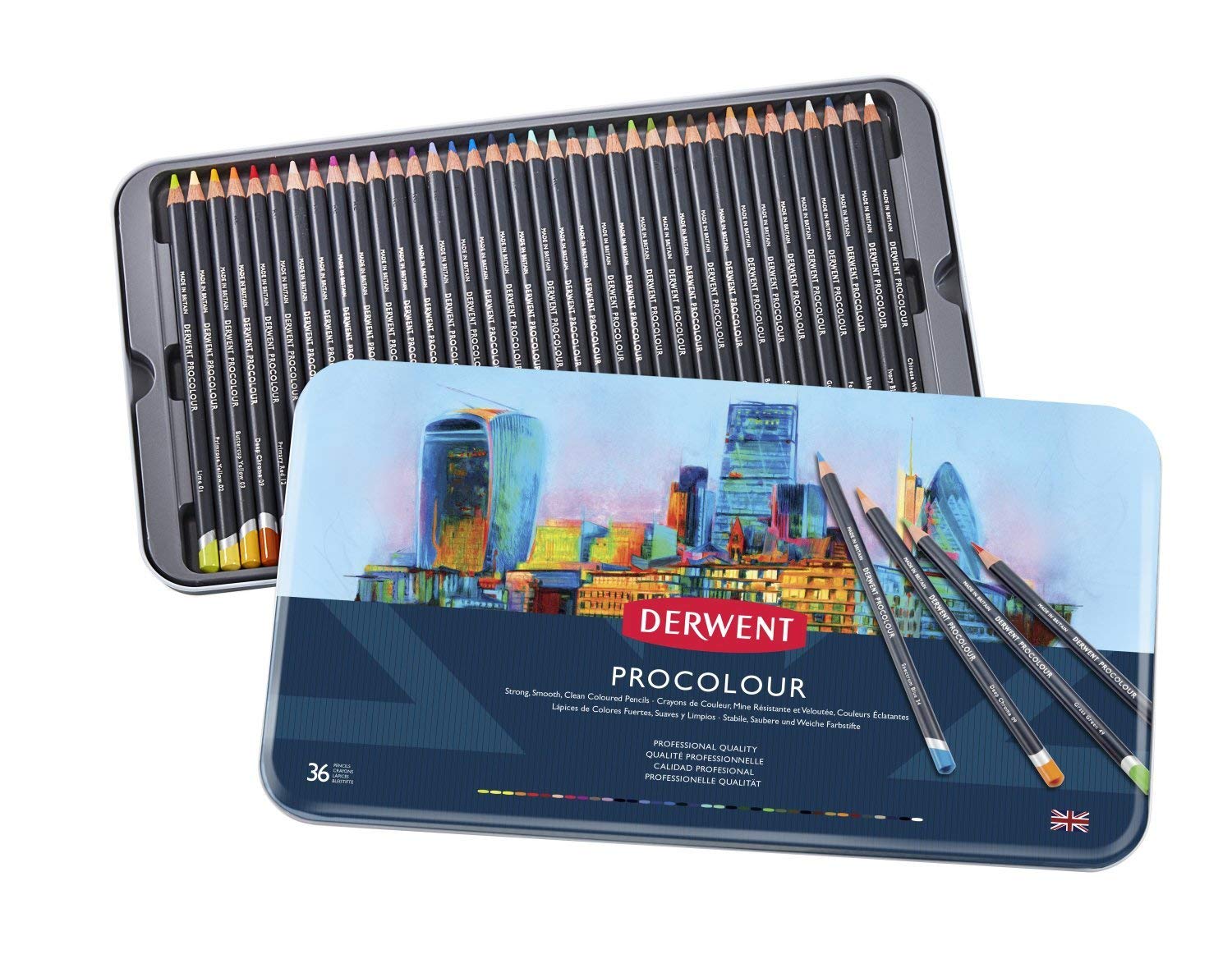 Derwent Procolour Colouring Pencils - Al Masam Stationery LLC Main image