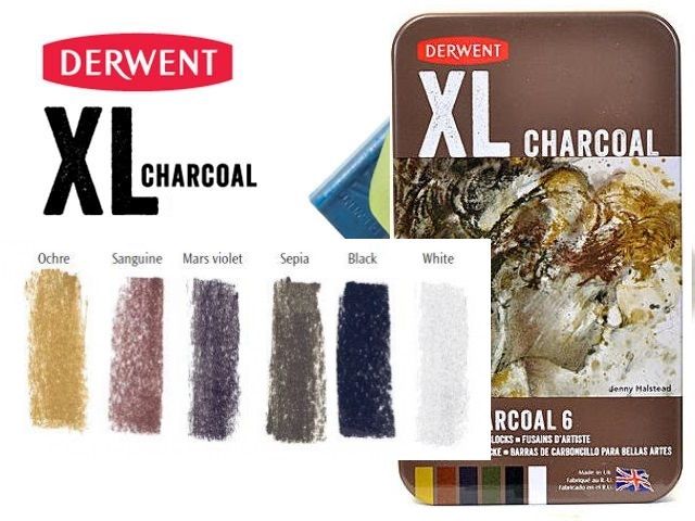 Derwent XL Charcoal Pencil Secondary image