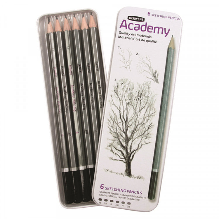 Derwent Academy Sketching Pencil - Al Masam Stationery LLC Main image