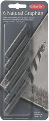 Derwent Natural Graphite Blister Solid Graphite Sticks (Set of 6) - Al Masam Stationery LLC