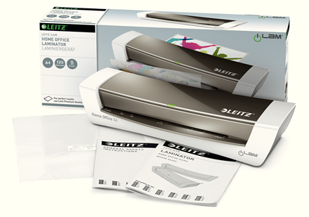 LEITZ LAMINATOR A4 H/O GREY - Al Masam Stationery LLC