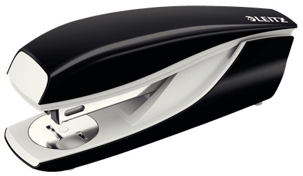LEITZ NEXXT SERIES SMALL STAPLER BLACK BOX - Al Masam Stationery LLC