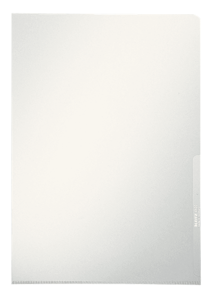 LEITZ A4 Clear L Shaped Folder - Al Masam Stationery LLC