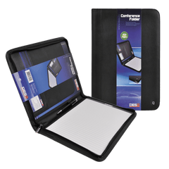 DesQ Zipped Conference Folder A4 with Notepad - Al Masam Stationery LLC