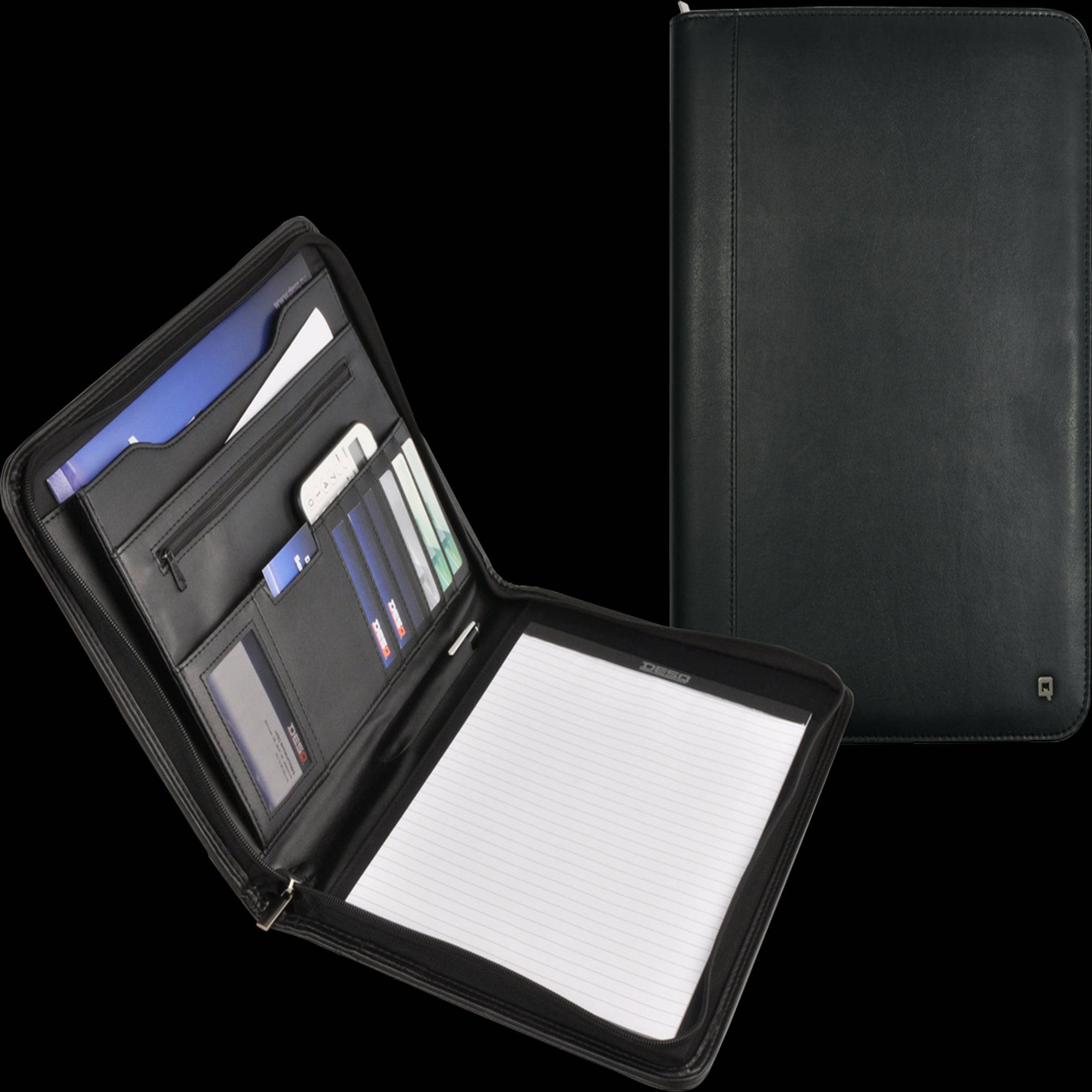 DesQ Zipped Conference Folder A4 - Al Masam Stationery LLC Main image