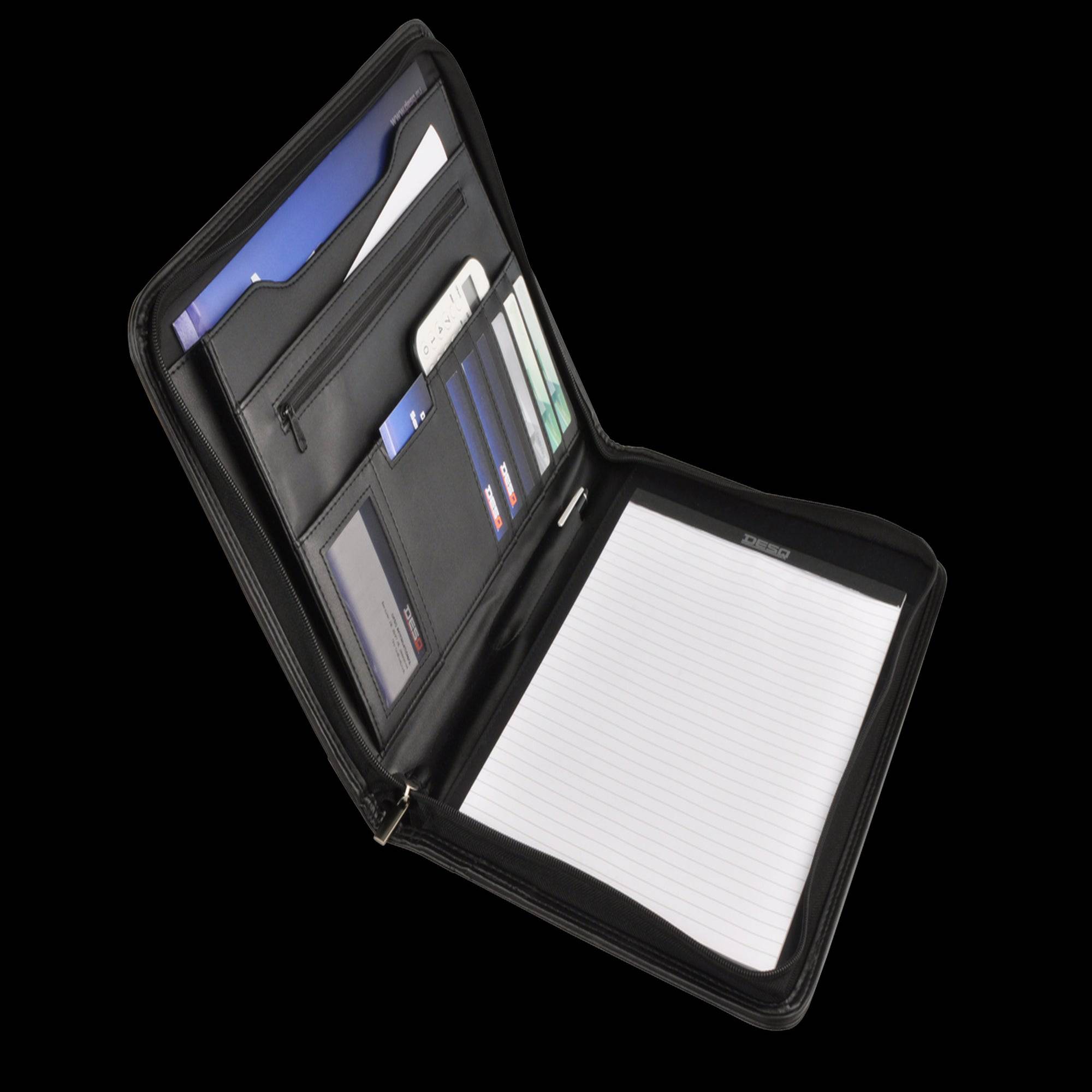 DesQ Zipped Conference Folder A4 - Al Masam Stationery LLC