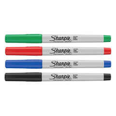 Sharpie Ultra Fine Permanent Marker Assorted 4 Pieces - Al Masam Stationery LLC