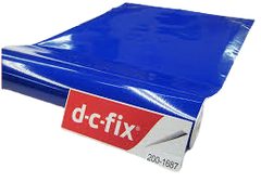 DC Fix 200-1687 Adhesive Cover Plain Gloss 45cmx15m Royl Blue