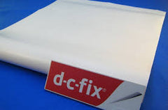 DC Fix 200-0100 Self Adhesive Cover Plain Mat 45cmx15m White