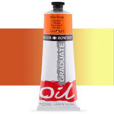 Daler Rowney Graduate Oil Color Grad Oil 200 ml, Yellow Ocher - Al Masam Stationery LLC