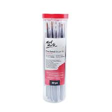 Mont Marte Fine Detail Brush Set 10pc - Al Masam Stationery LLC