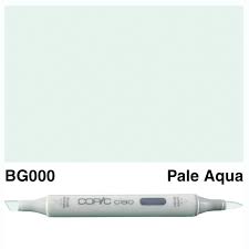 Introducing the COPIC CIAO MARKER BG000 PALE AQUA - the perfect tool for artists and designers. With its high-quality ink, this marker provides smooth and consistent color, making it ideal for creating stunning illustrations and designs. Its vibrant pale aqua shade adds a touch of elegance to any project. Elevate your creative process with the COPIC CIAO MARKER BG000 PALE AQUA.