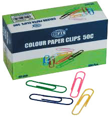 Paper Clips FIS Colour 50MM FSPS5OC-FIS