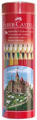 FABER-CASTELL Round Tin 36 Color Redline Colour Pencil - Al Masam Stationery LLC