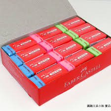 FABER-CASTELL DUST FREE PASTEL COL ERASER 24PC-187125 - Al Masam Stationery LLC