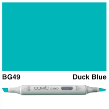 This COPIC CIAO MARKER in BG 49 DUCK BLUE is perfect for creating vibrant and precise artwork. With its high-quality ink and versatile tip, you can easily achieve smooth and consistent lines for all your coloring needs. Enjoy professional results with this must-have marker for artists and designers.