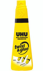 UHU ALL PURPOSE TWIST&GLUE 90ML - Al Masam Stationery LLC