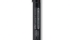 FABER-CASTELL Permanent Marker 254199 P20  Black Bullet Tip - Al Masam Stationery LLC