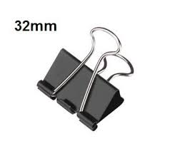 Clipp Binder Clips 32mm - Al Masam Stationery LLC Main image
