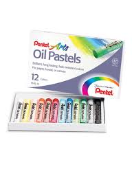 Pentel PHN-12AM Oil Pastel - Al Masam Stationery LLC