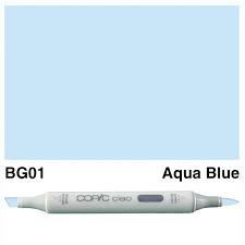 Enhance your artwork with the COPIC CIAO MARKER BG 01 AQUA BLUE. The high-quality ink ensures precise and long-lasting color saturation, perfect for creating beautiful and vibrant shades of aqua blue. With its ergonomic design and replaceable nibs, this marker is perfect for any artist looking to elevate their work.