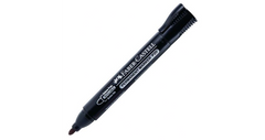 FABER-CASTELL Permanent Marker 254199 P20  Black Bullet Tip - Al Masam Stationery LLC