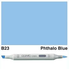 COPIC CIAO MARKER B 23 PHTHALO BLUE