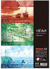 Maruman Water Color Pad Vif Art 242gsm 15 Sheets B5 - Al Masam Stationery LLC