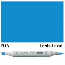 The COPIC CIAO MARKER B18 LAPIS LAZULI is a versatile and high-quality marker that offers precise and vibrant color application. With its rich and intense lapis lazuli blue hue, this marker is perfect for adding depth and dimension to your artwork or designs. The alcohol-based ink dries quickly and is smudge-proof, ensuring a professional finish every time. Trust in this industry expert marker for your creative needs.